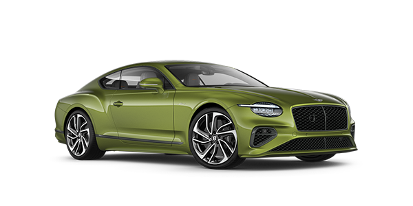 Bentley Hatfield New Bentley Continental GT Speed coupe in Tourmaline green paint with 22 inch sports wheel